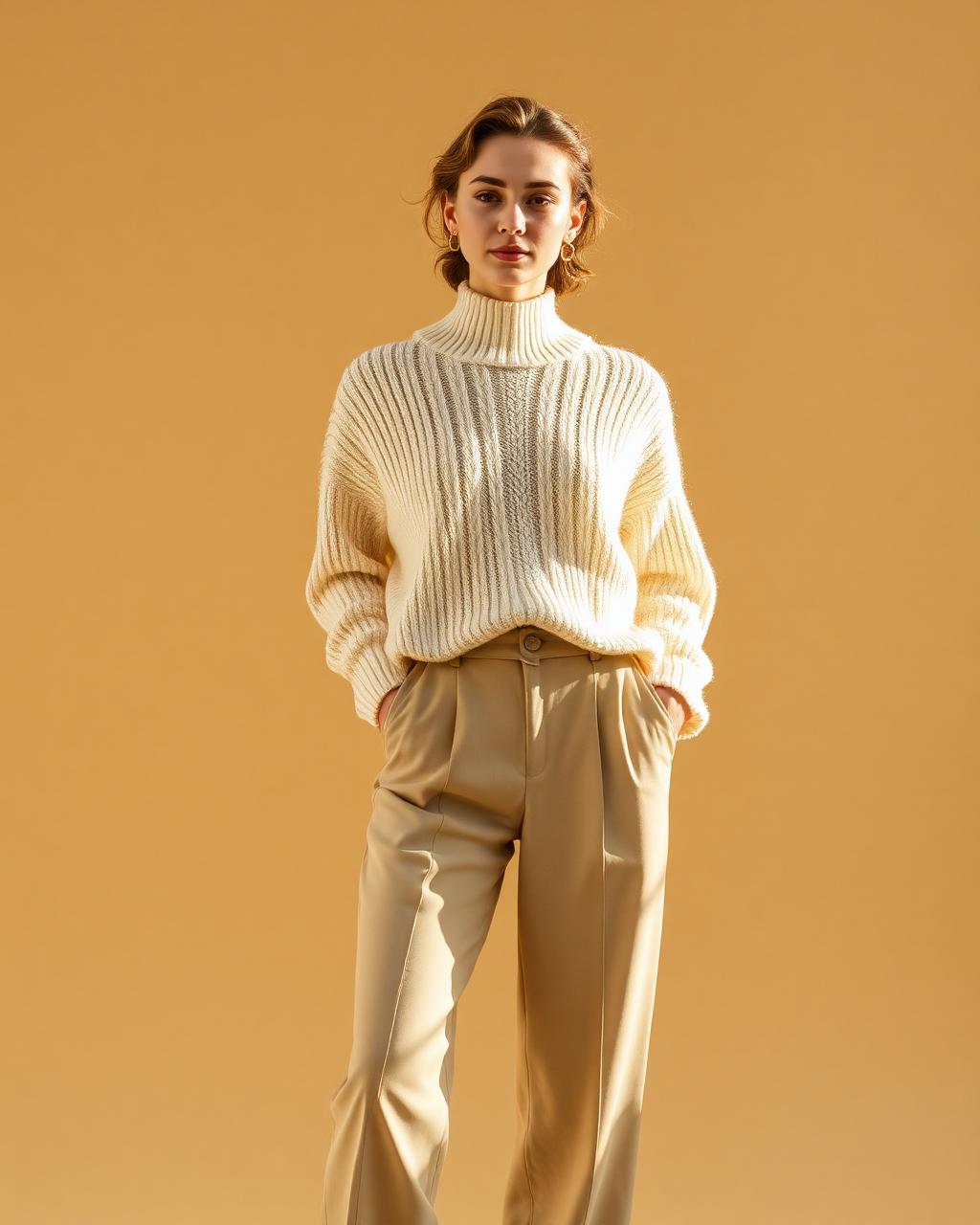 Soft knit sweater set, Tessio Leisures layering piece